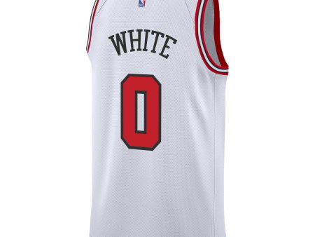 Youth Chicago Bulls Coby White Nike Association Swingman Jersey Sale