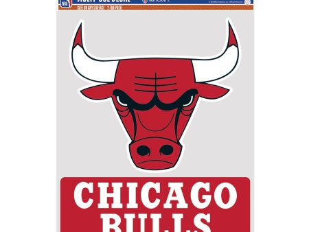 Chicago Bulls WinCraft 2 Pack Decal Online Hot Sale