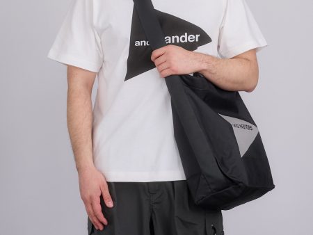 and wander Recycle OX Tote Bag Black Discount