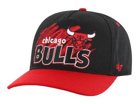 Chicago Bulls 47 Brand Adjustable Skybox Hitch Hat For Discount