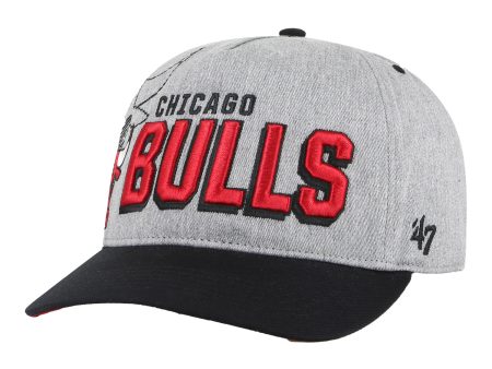 Chicago Bulls  47 Brand Hitch Overshadowed Logo Hat on Sale